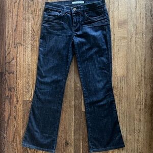 Joe's Jeans Provocateur Boot Cut in Deep Indigo 28 Petite 28P